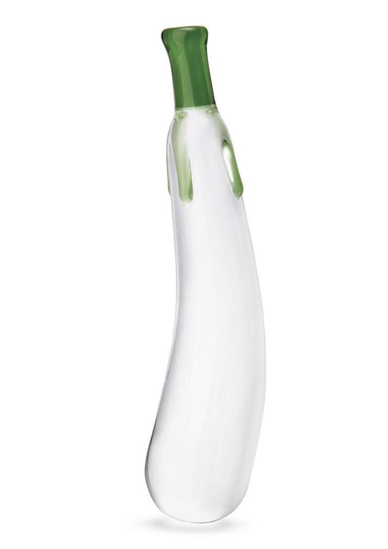 Glas Eggplant Ecstasy Glass Dildo