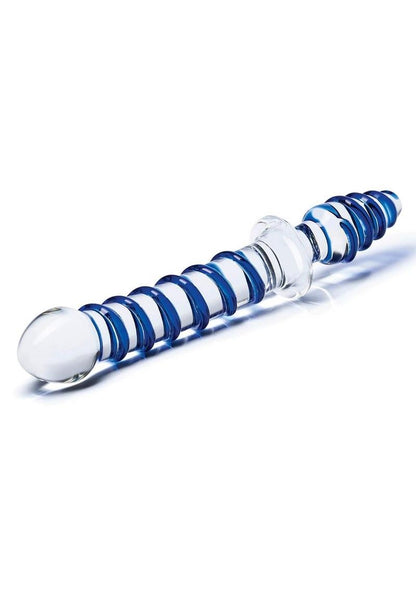 Glas Mr. Swirly Double Blown Glass Butt Plug