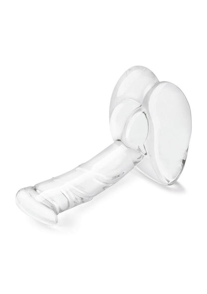 Rideable Standing Glass Cock with Stability Base