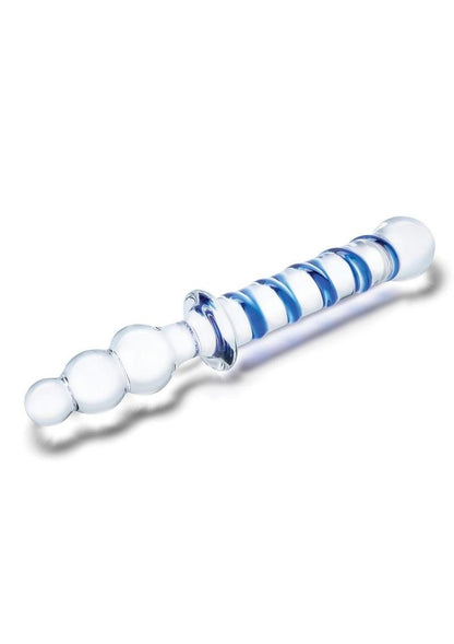 Glas Twister Dual Ended Hand Blown Glass Dildo