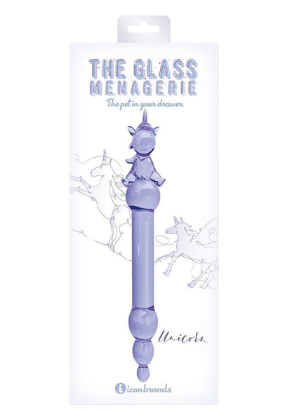 Glass Menagerie Unicorn Whimsical Design Dildo