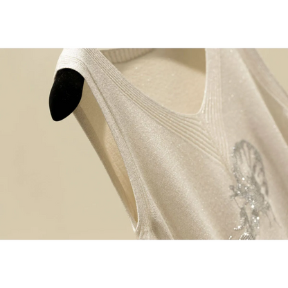 Glitter Print Tank Top