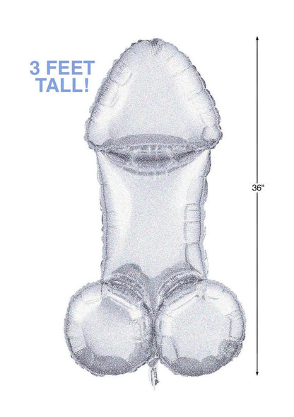Disco Penis 3ft. Mylar Balloon