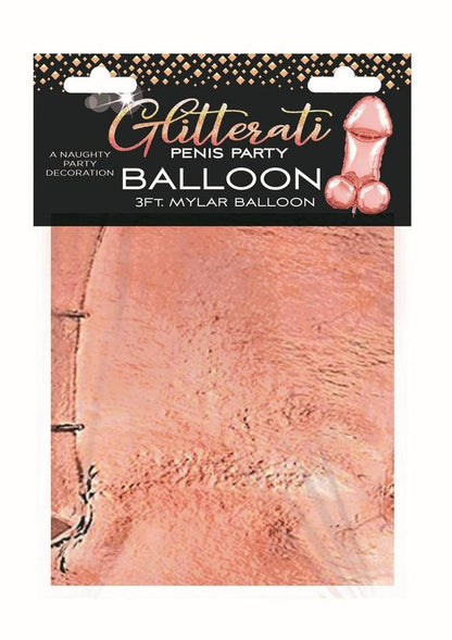 Glitterati 3ft Penis Balloon
