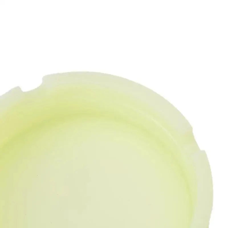 Glow In The Dark Ashtray For Smoking Cigarette Silicone Luminous Unique Design Rubber Soft Fluorescent Ashtrays