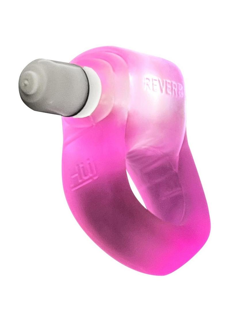 OXBALLS Glow Dick Rechargeable LED And Waterproof Pink Ice Cock Ring