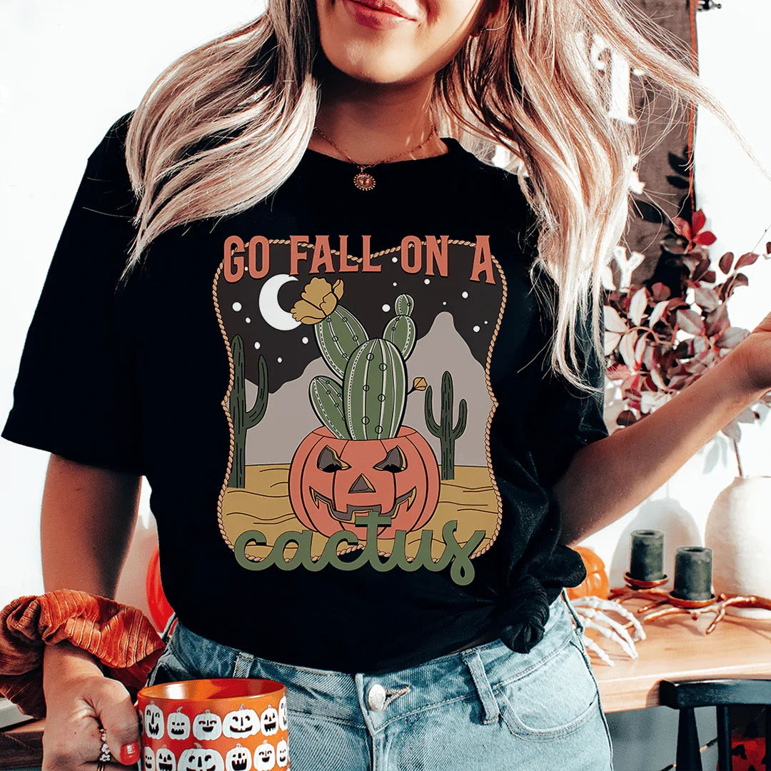 Go Fall On A Cactus Tee