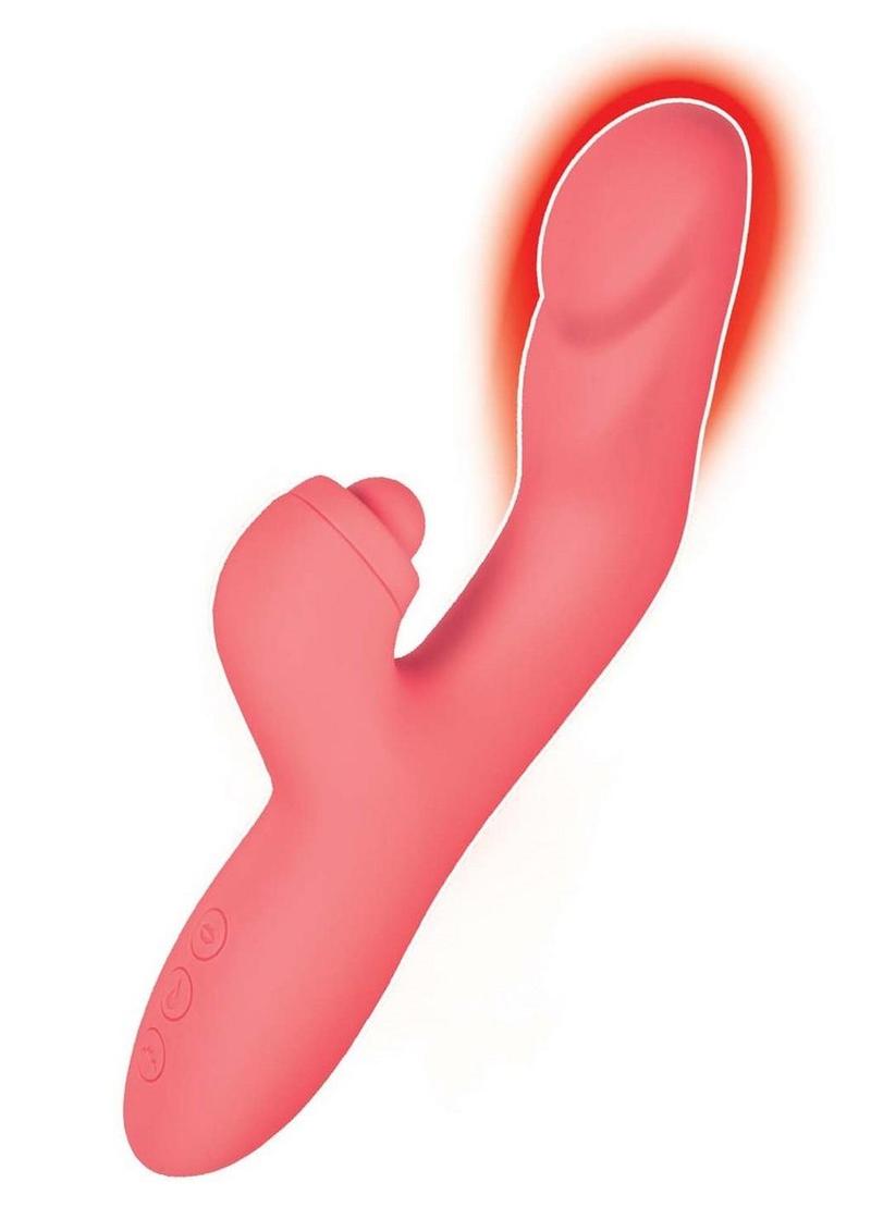 Goddess Heat-Up Tapping Rabbit Vibrator