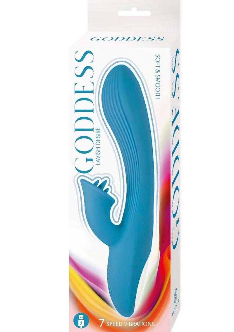Goddess Lavish Desire Rechargeable Dual-Stimulation Vibrator