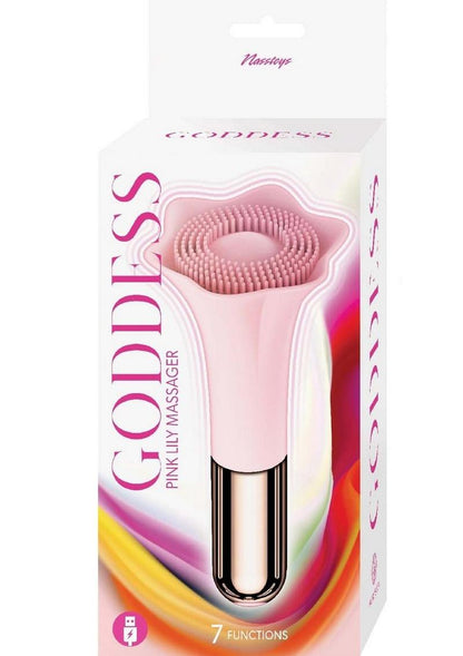 Goddess Pink Lily Rechargeable Silicone Massager