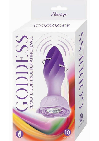 Goddess Rotating Jewel Plug