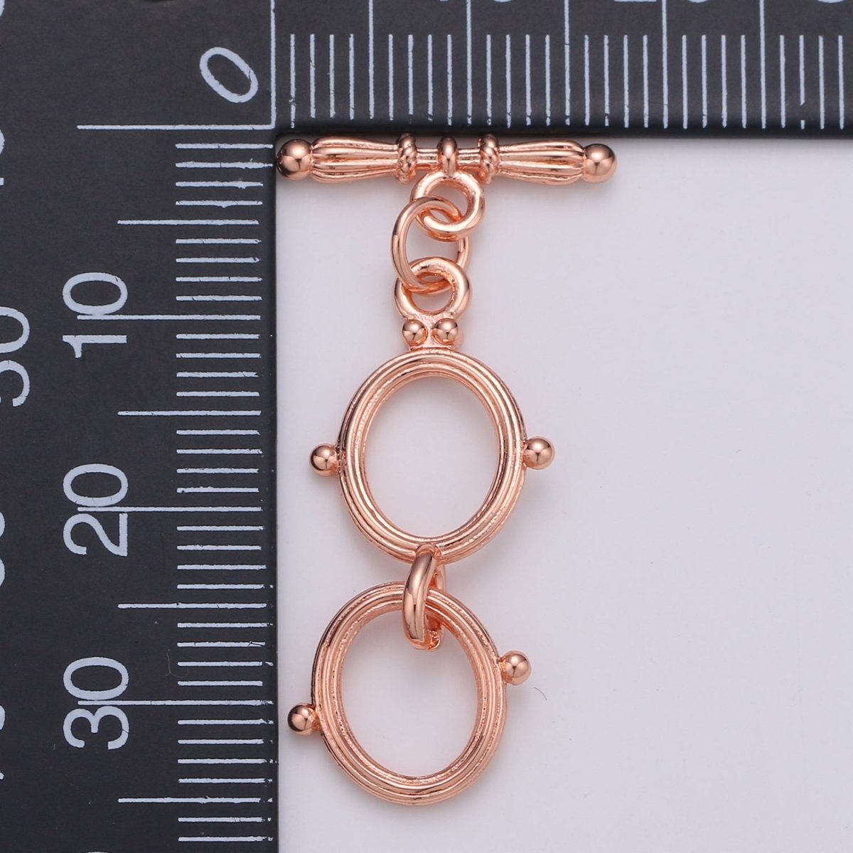 Gold Buoy Toggle Clasp with Jumpring Ship Sailor Clasp Gold Filled Toggle Clasp  L-096~L-099