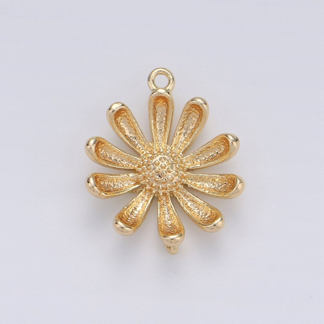 Gold Daisy Charms, Flower Charms, daisy Pendant Gold flower Charms for jewellery Making Necklace, Bracelet Earring Component K-575