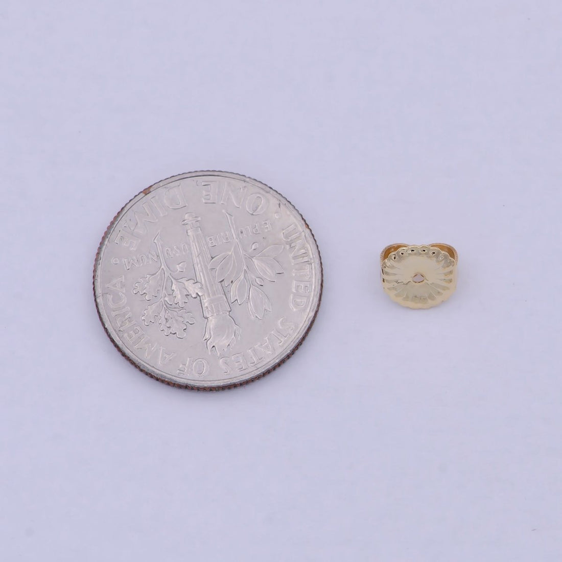 Gold Earring Backs for Stud Earring ,Adjustable Hypoallergenic Earring Backs For Jewelry Making Supply K-799
