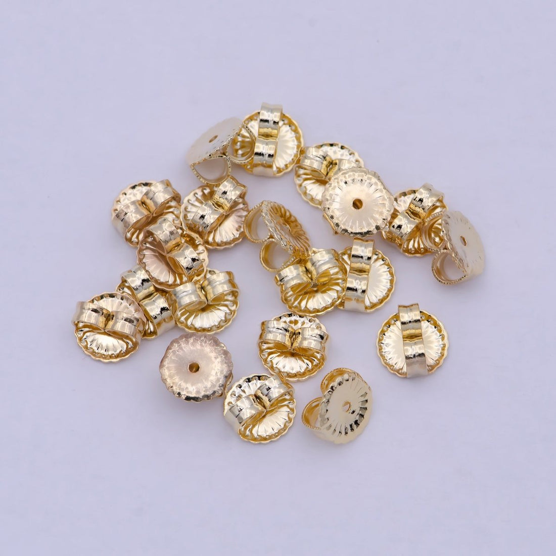 Gold Earring Backs for Stud Earring ,Adjustable Hypoallergenic Earring Backs For Jewelry Making Supply K-799