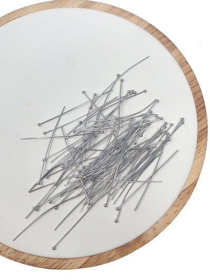 Gold Eye Pin Open Eyepins Headpins 0.5mm (24 Gauge) by 25, 35, 45mm Jewelry Making Craft Supply DIY Finding L-548 L-554 L-555