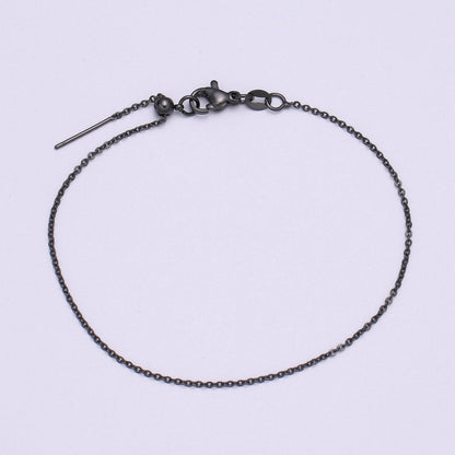 Gold Filled 18.5mm Chain with Lobster Clasp For Necklace Anklet DIY Jewelry Making  L-202~L-205