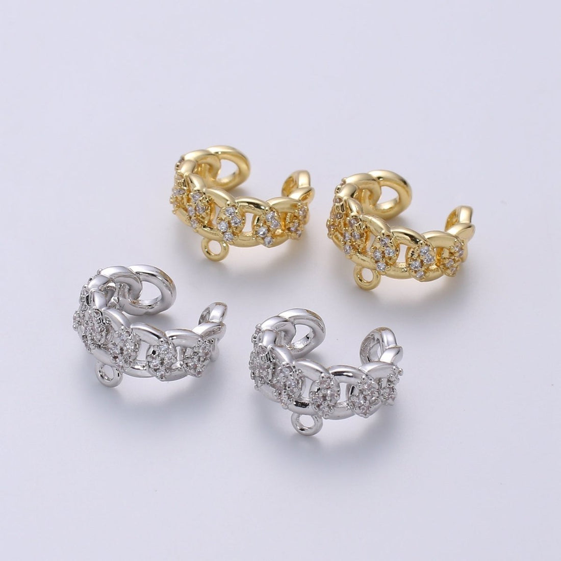 Gold Filled Chain Earcuffs For DIY Earcuffs L-289~L-290
