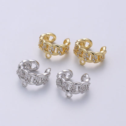 Gold Filled Chain Earcuffs For DIY Earcuffs L-289~L-290