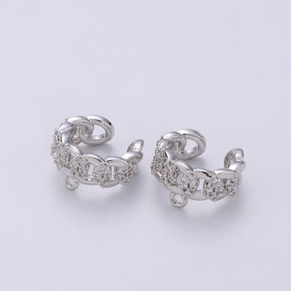 Gold Filled Chain Earcuffs For DIY Earcuffs L-289~L-290