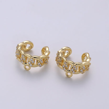 Gold Filled Chain Earcuffs For DIY Earcuffs L-289~L-290