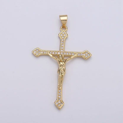 Gold Filled Cross Crucifix Pendants  I-879