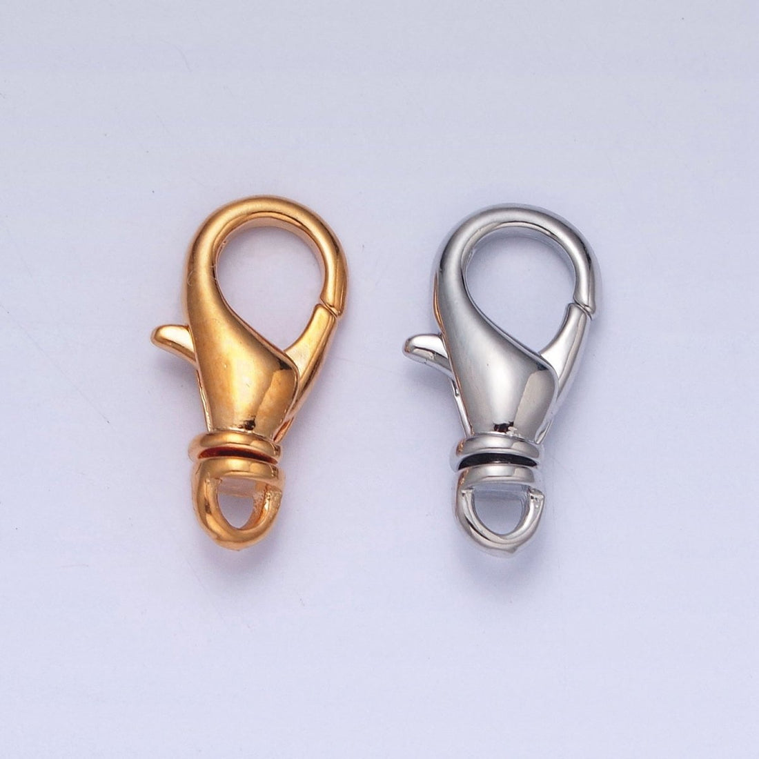 Gold Filled Jewelry Findings Closure Lobster Clasps in Gold &amp; Silver L-00826 L-00827 L-00828