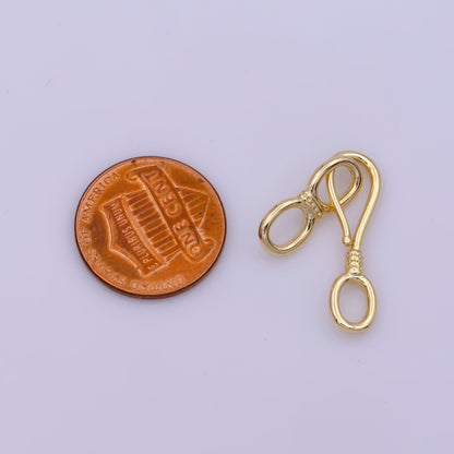 Gold Filled Link Connector for Bracelet End Clasp making supply L-560