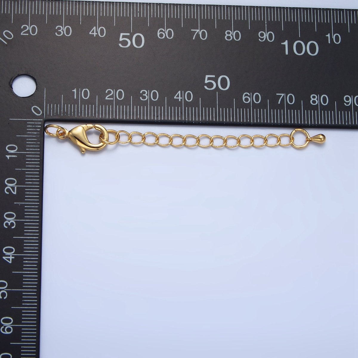 Gold Filled Lobster Clasp with Chain Extender  L-310 L-311