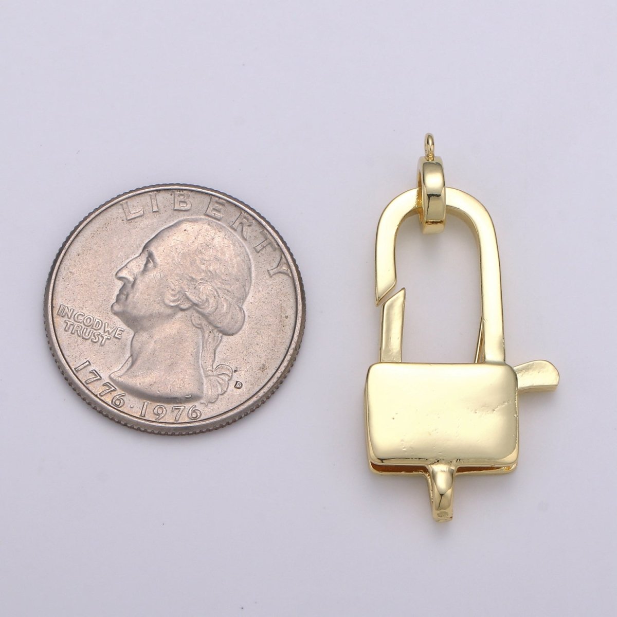 Gold Filled Lock Connector  F-507 F-508