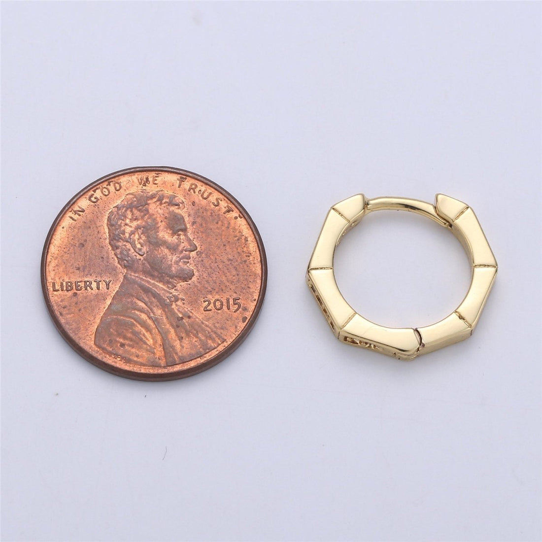 Gold Filled Micro Pave CZ 16 mm-Lever Back Earrings-Minimalist Earrings-Every Day Earrings -Nickel free -daily jewelry K-337