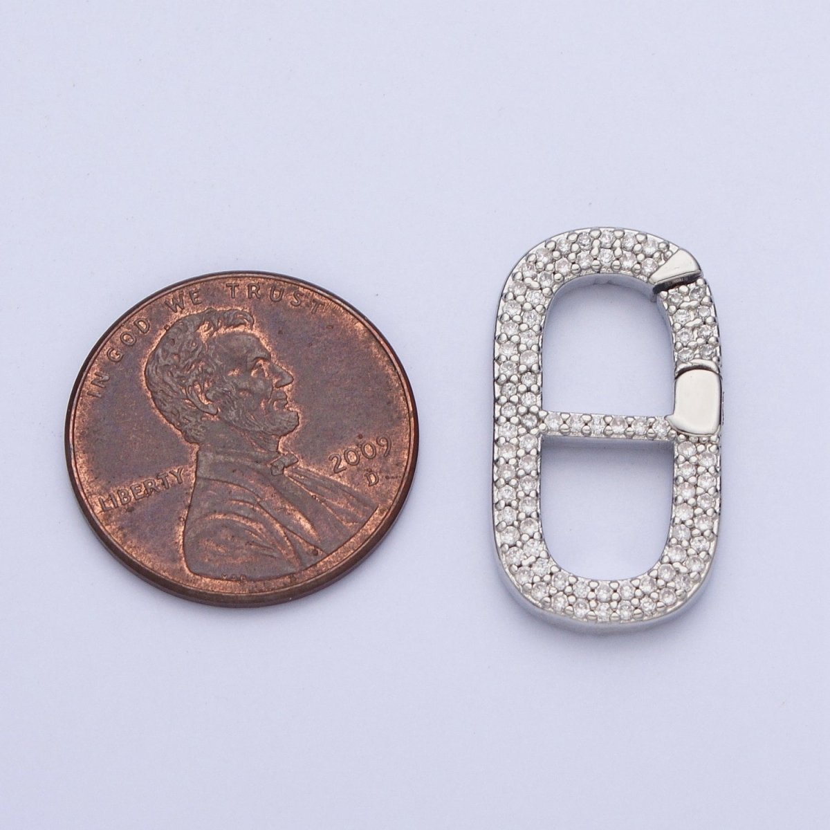 Gold Filled Micro Pave CZ Soda Pull Tab Spring Gate Clasps For DIY Jewelry Making in Gold, Silver, Rose Gold, Black  L-850 L-851 L-852 L-853