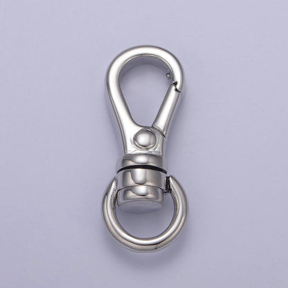 Gold Filled Push In Clasp, Plain Lobster Clasp, Enhancer Link to Charms, 25X10mm L-662 L-663