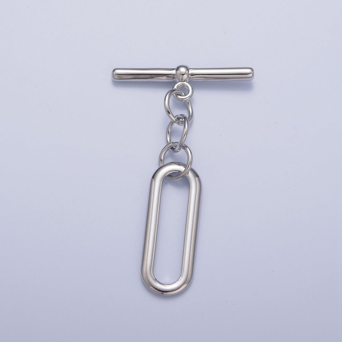Gold Filled Rectangular Oval Toggle Clasps Closure in Gold &amp; Silver L-753~L-755