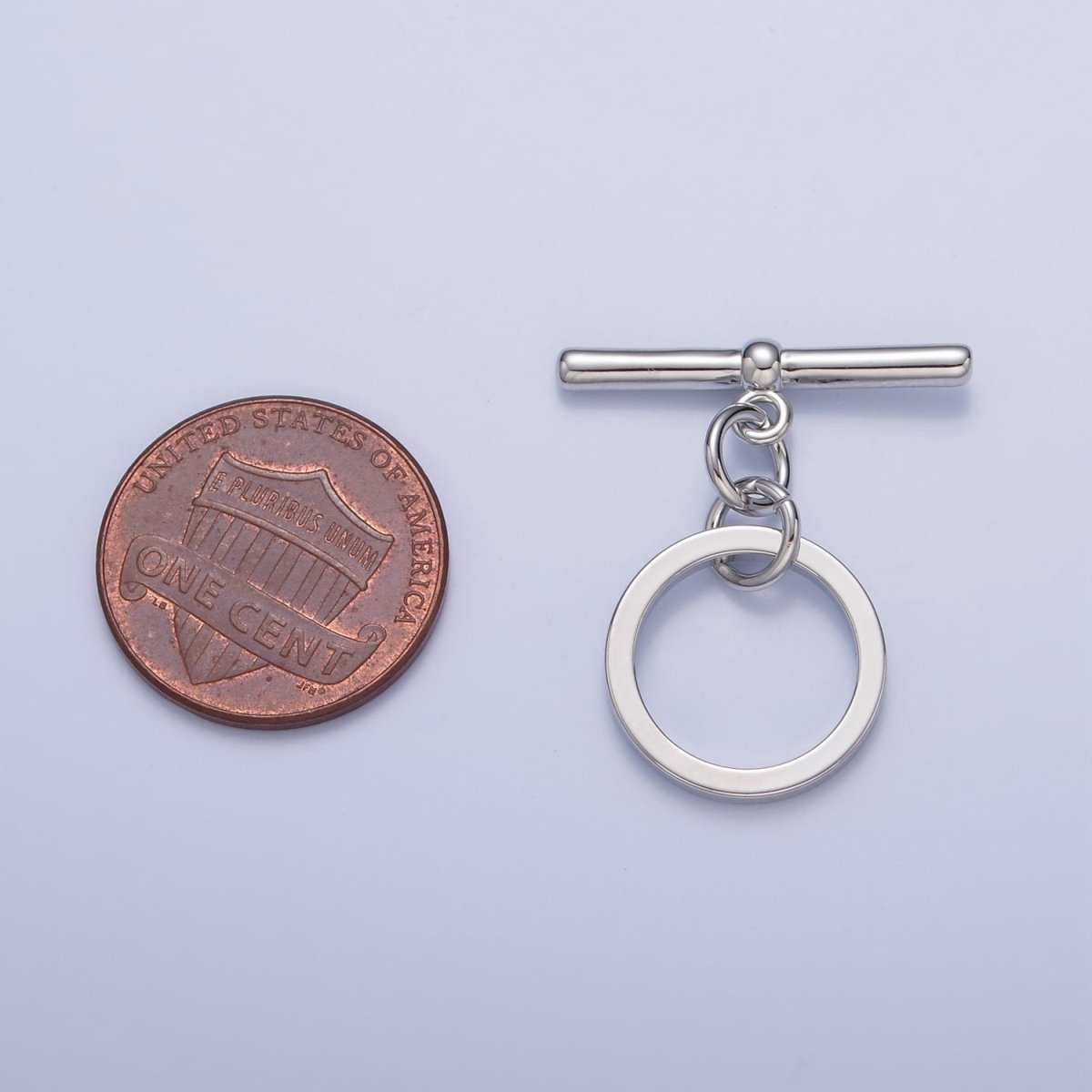 Gold Filled Round Toggle Clasps Closure in Gold &amp; Silver  L-750~L-752