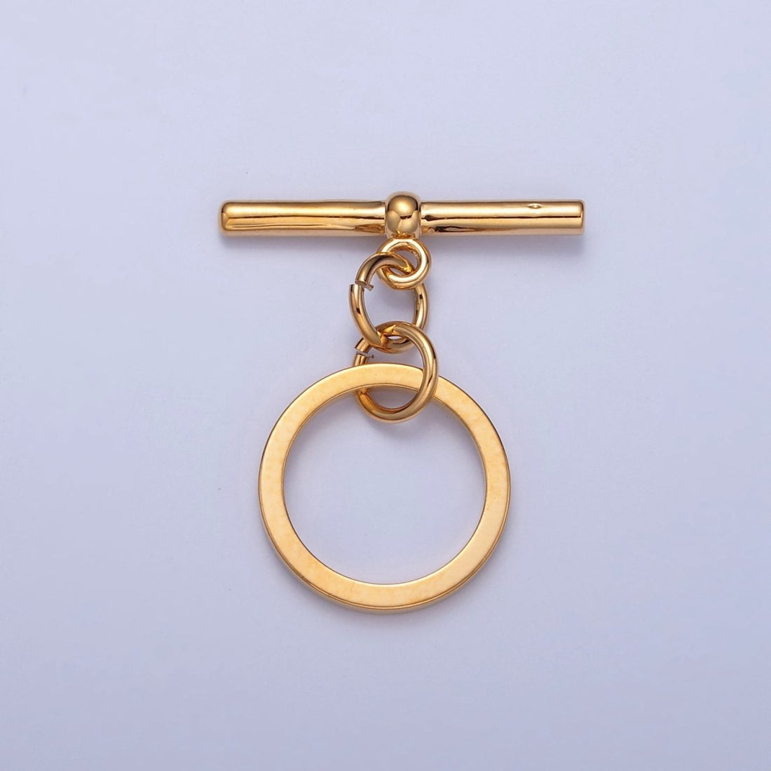 Gold Filled Round Toggle Clasps Closure in Gold &amp; Silver  L-750~L-752