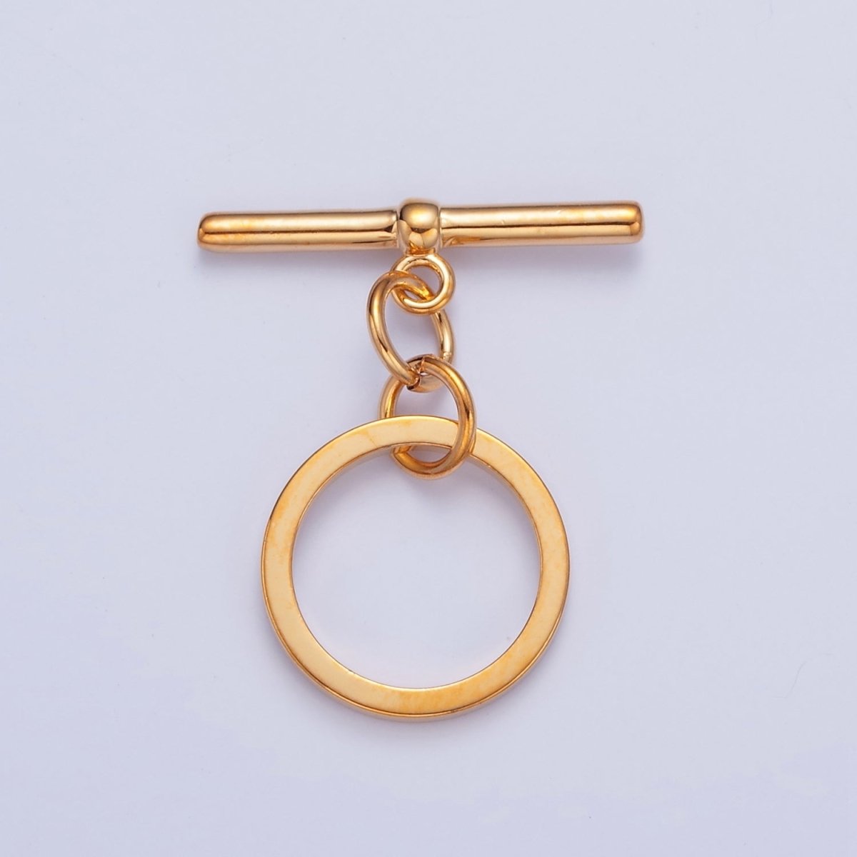 Gold Filled Round Toggle Clasps Closure in Gold &amp; Silver  L-750~L-752