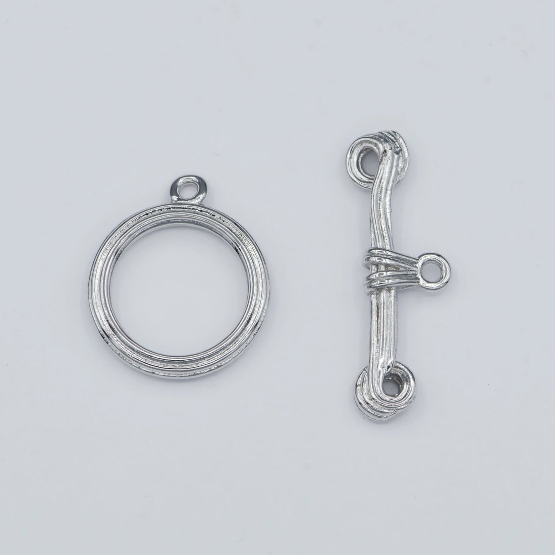 Gold Filled Rustic Wire Toggle Clasp For DIY Jewelry Making Necklace Anklet Bracelet  L-318~L-319