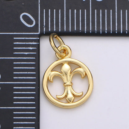Gold Filled Spear Charm D-916
