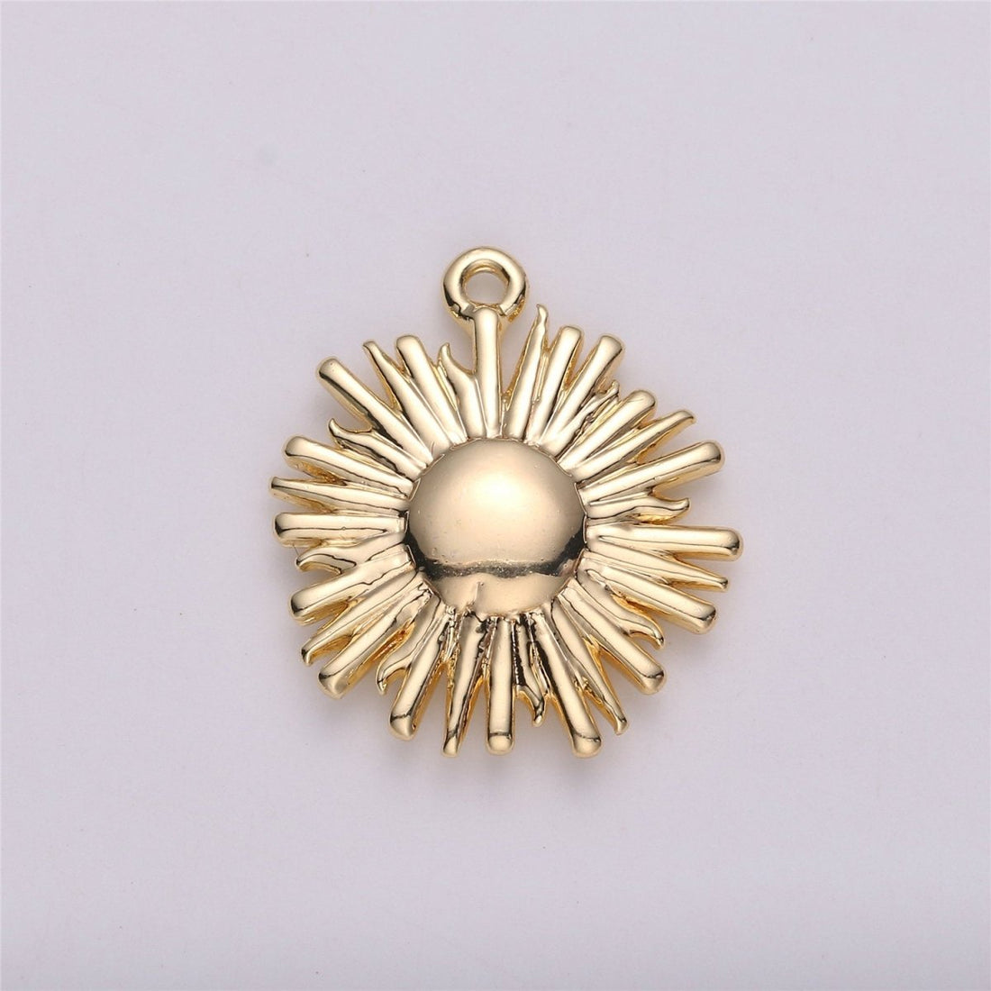 Gold Filled Sunshine Charm / Dainty Sun Charm / Sunburst Pendant / You Are My Sunshine / Celestial Sun Charm for Bracelet Necklace EarringC-537
