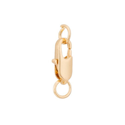 1PC Gold Hook End Clasp, Bracelet End Cap, Tips, Beading Clasp, Bracelet Supplies, Necklace Clasp, Bracelet Finding for Jewelry Making K-083