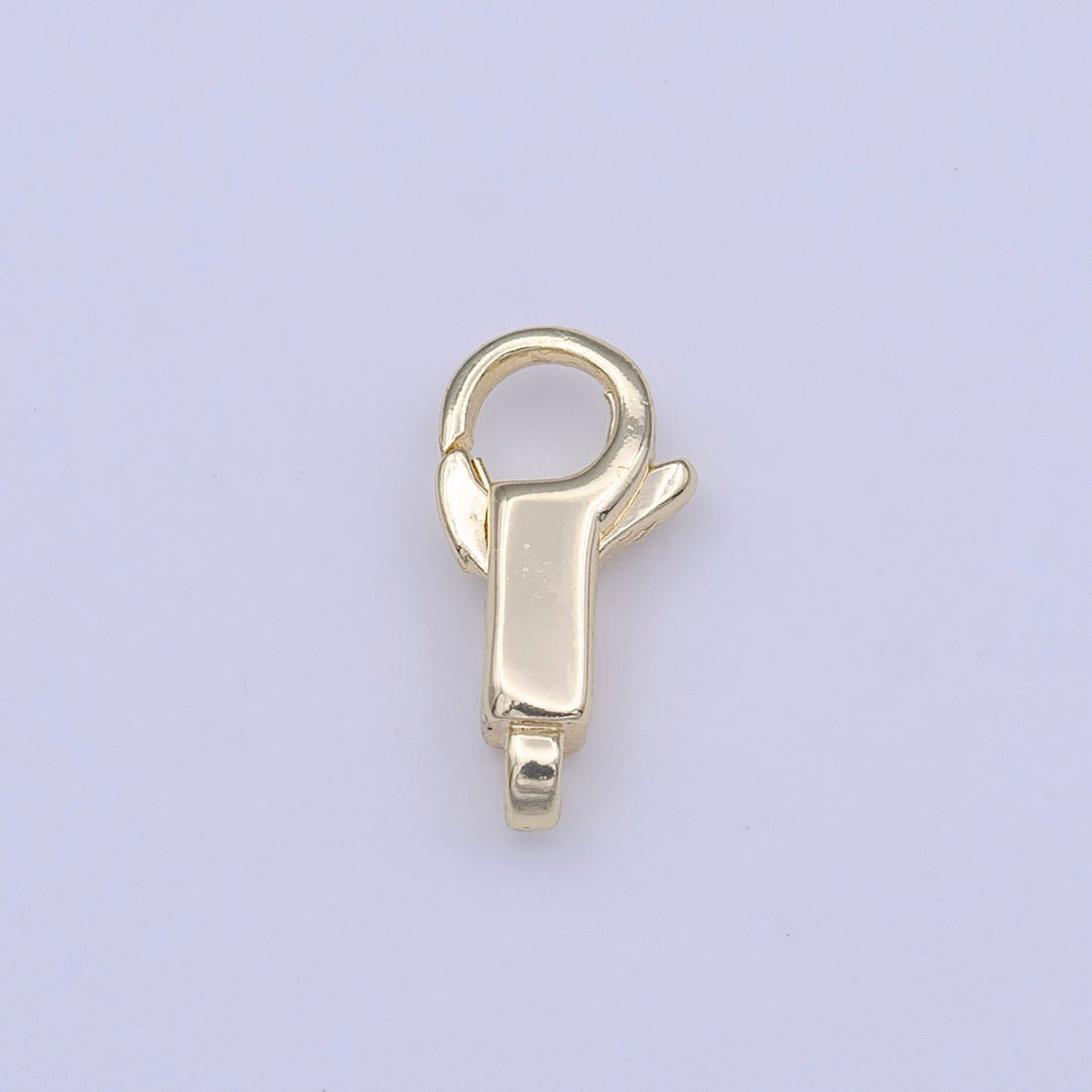 Gold Rectangular Long Body 10.5mm Lobster Claw Closure Jewelry Making Supply | K-270