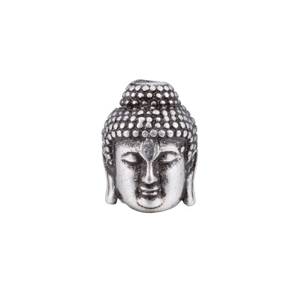 Gold / Silver / Rose Gold Meditation Buddha Head Spacer Beads | B-027