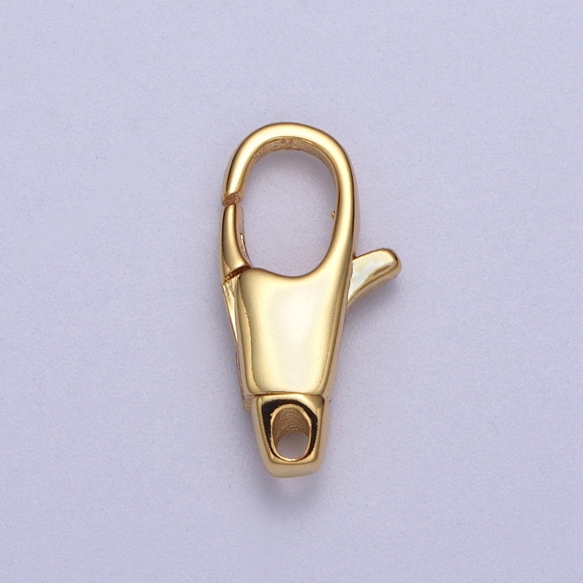 Gold / Silver Slim Long Lobster Clasps for Necklace Bracelet End Clasp Basic Component Z-192 Z-193