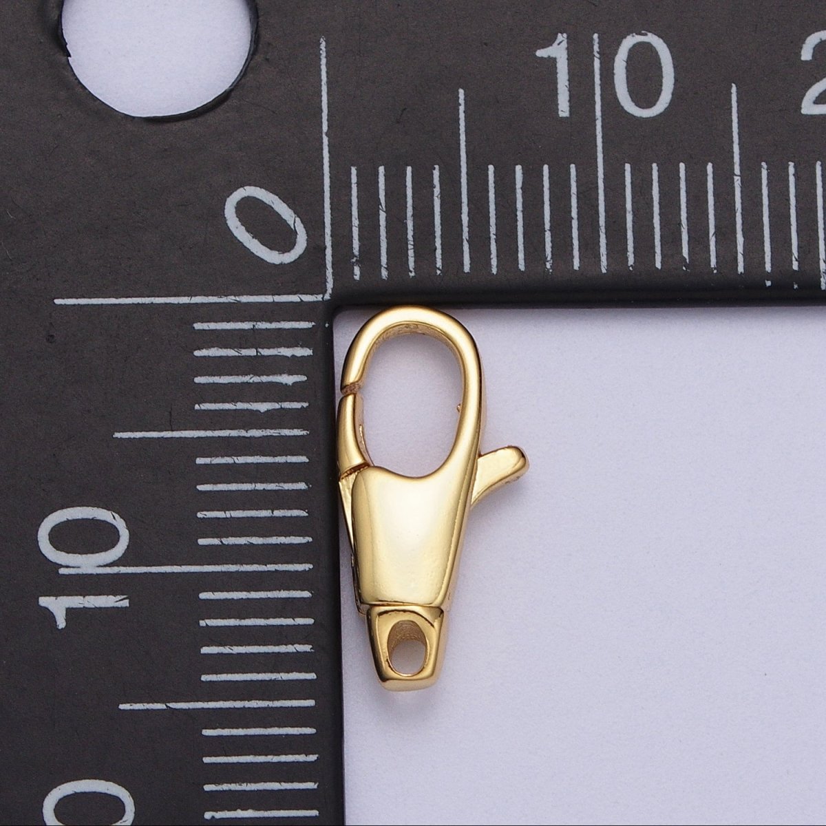 Gold / Silver Slim Long Lobster Clasps for Necklace Bracelet End Clasp Basic Component Z-192 Z-193