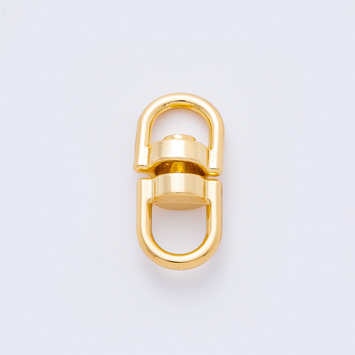Gold Stainless Steel 20mm Double Swivel Link Clasp Charm Finding | Z-A1257