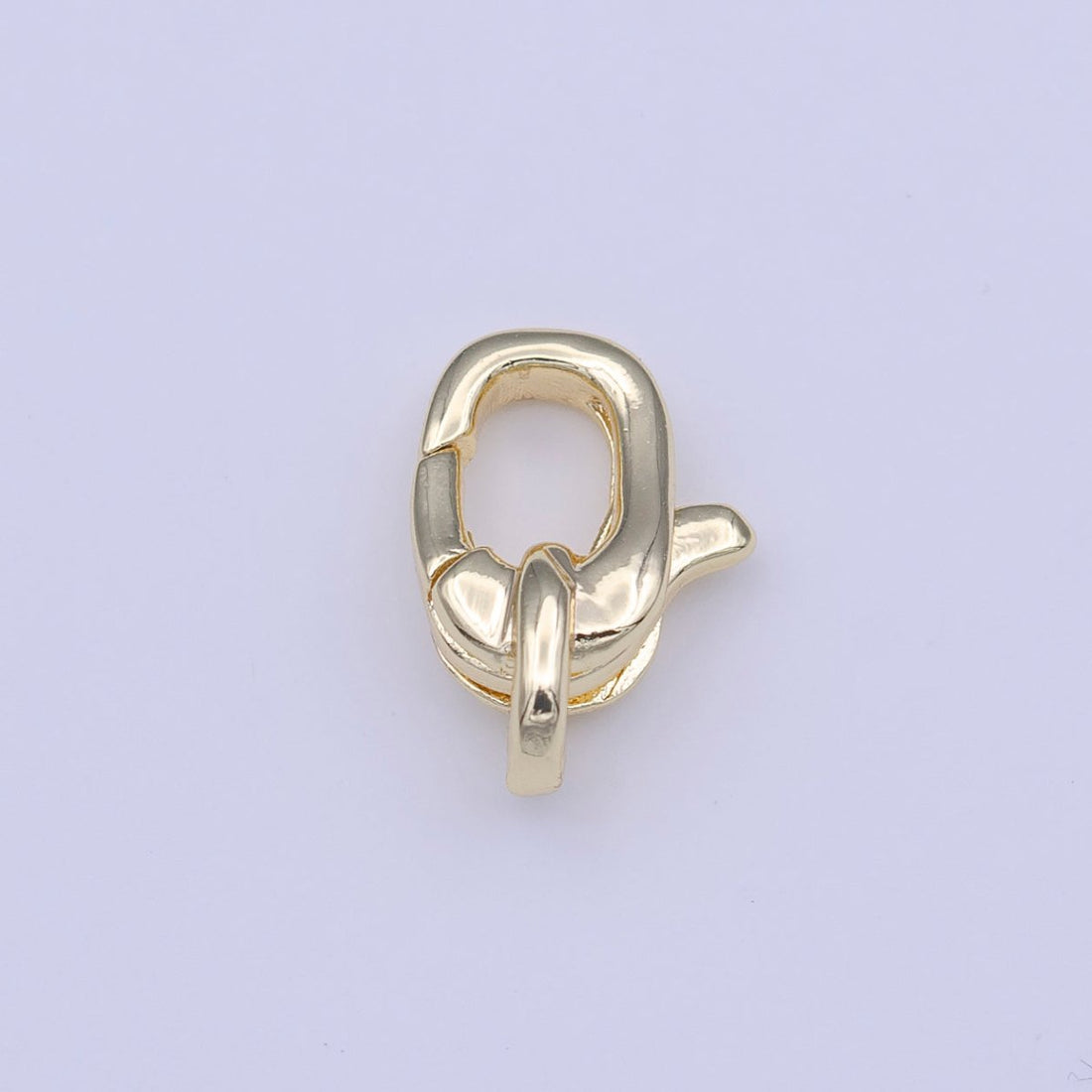 Gold Unique 11mm x 7.5mm Lobster Claw Clasps Jewelry Making Closure Supply | K-272