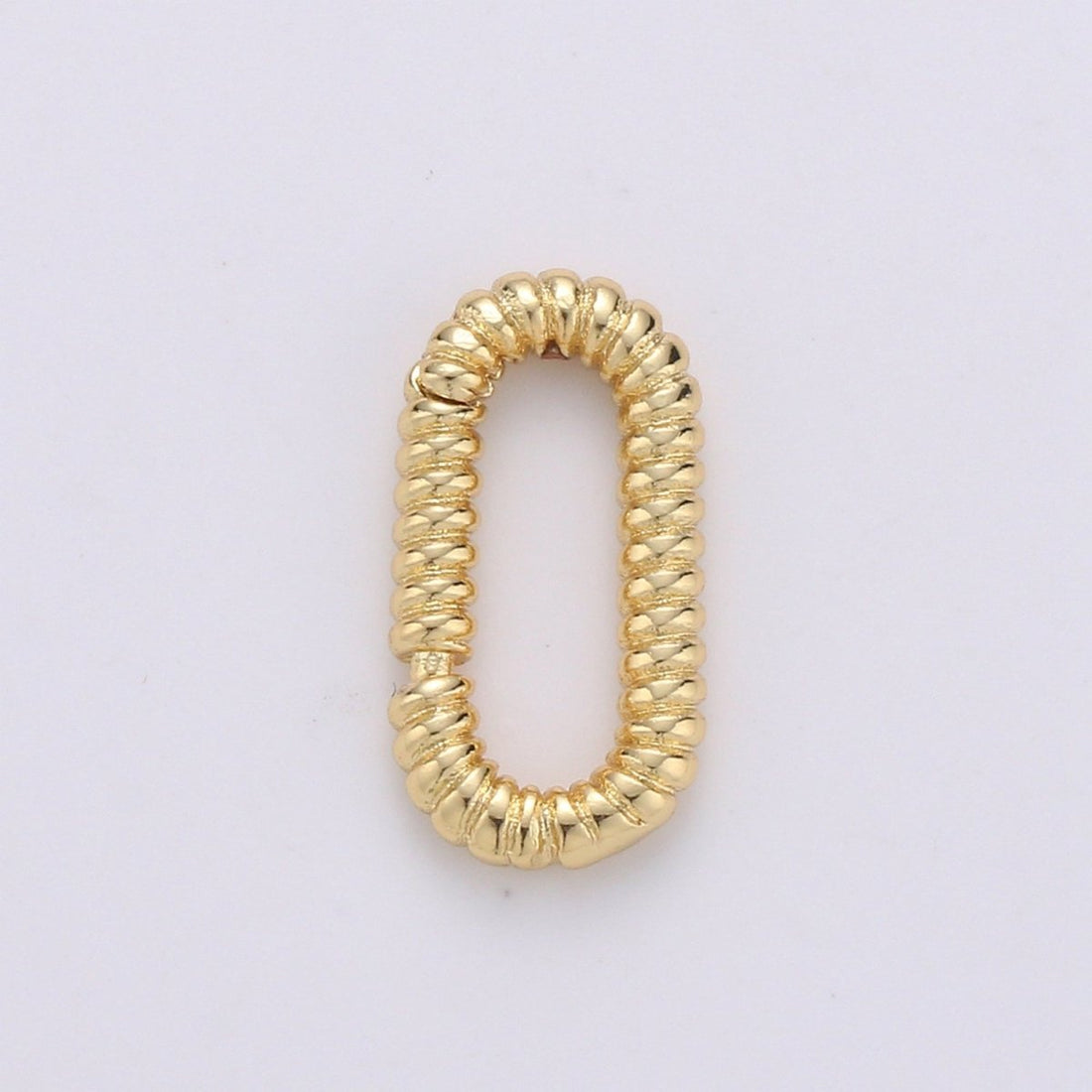 Golden Oval Gold Filled Clasp K-724