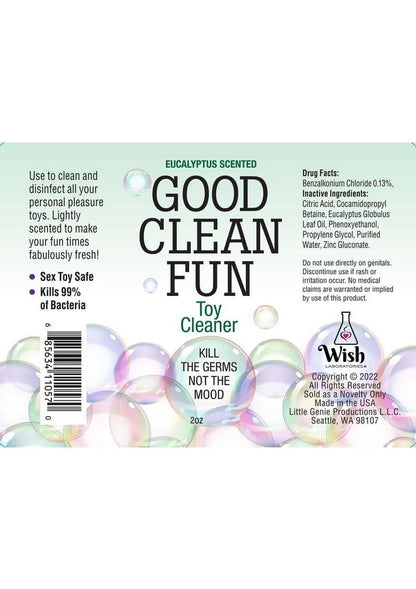 Good Clean Fun Toy Cleaner Eucalyptus Scented