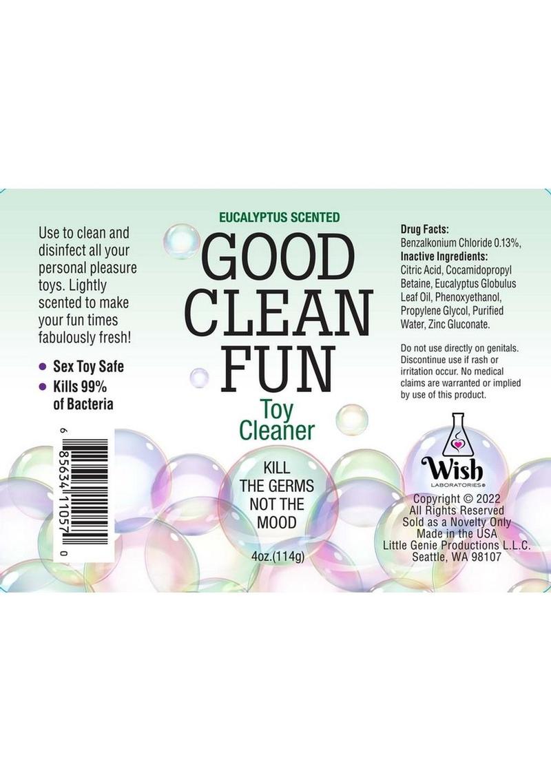 Good Clean Fun Toy Cleaner Eucalyptus Scented